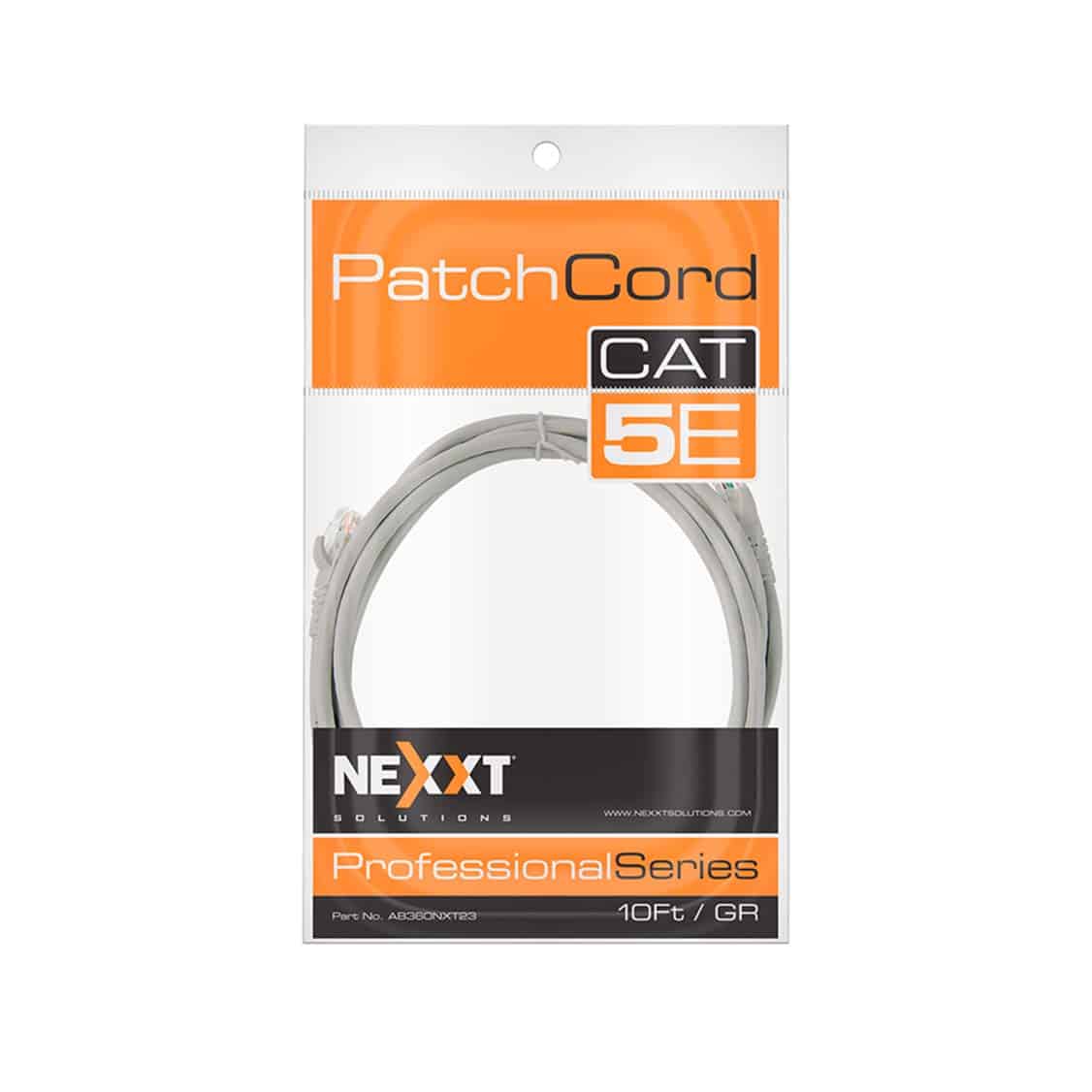 Nexxt Patch Cord Cat5e 10Ft. 