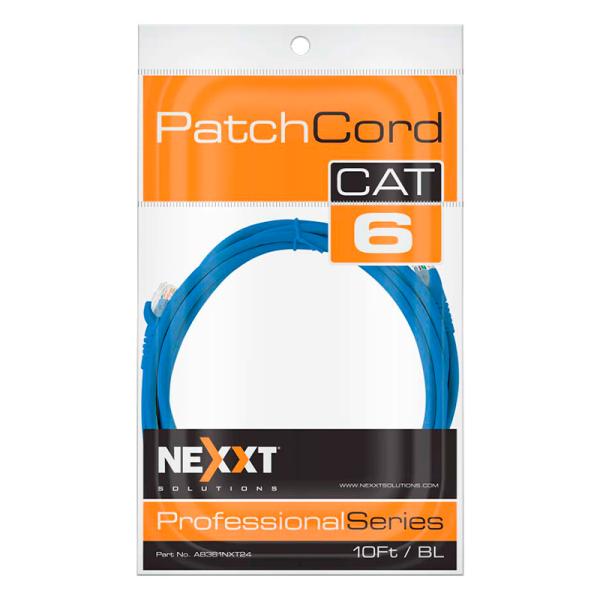 Nexxt Patch Cord Cat6 10Ft. 