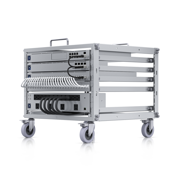 Ubiquiti Toolless Mini Rack 6U-sized 