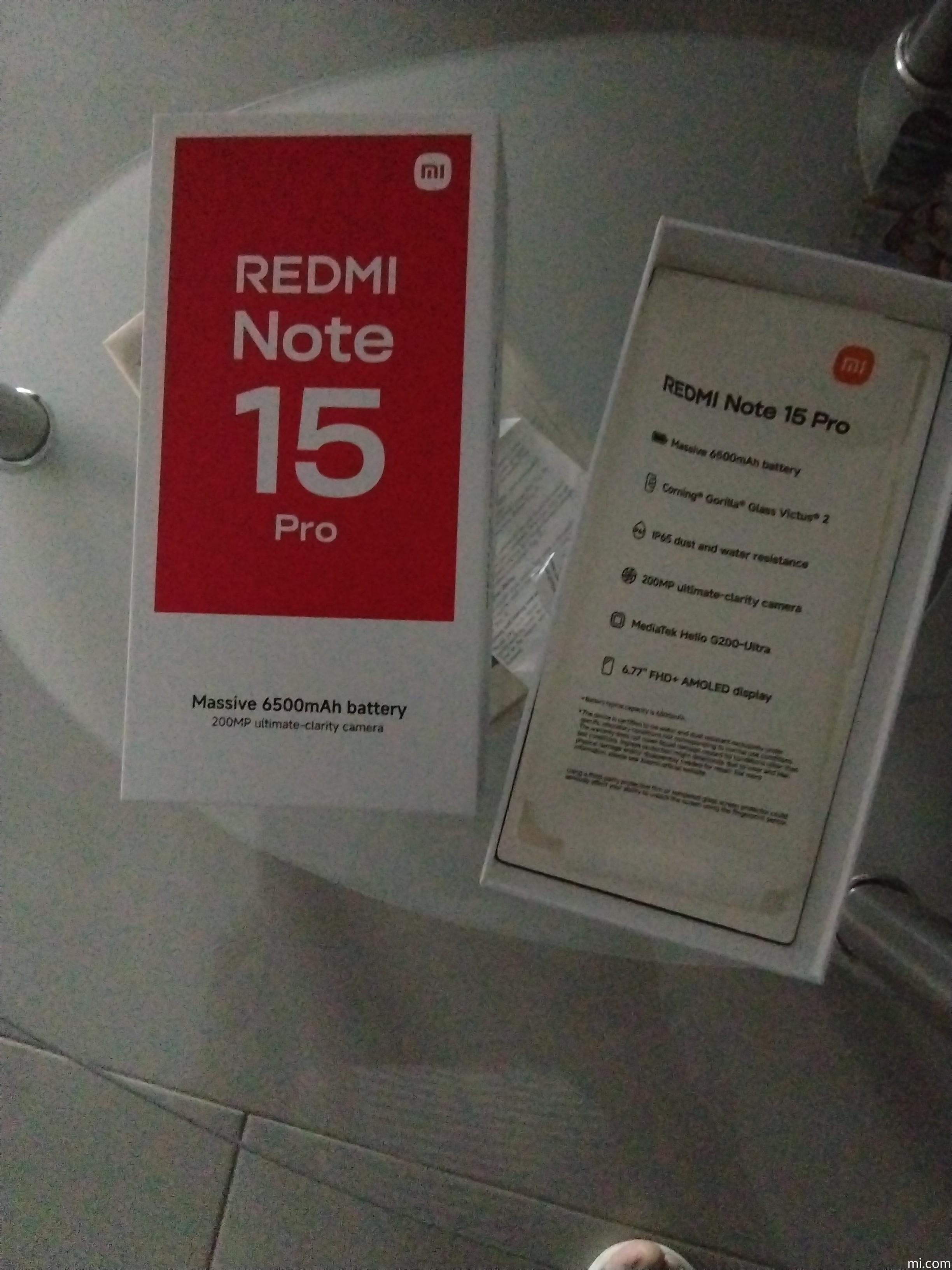 Xiaomi Redmi Note 15 Pro