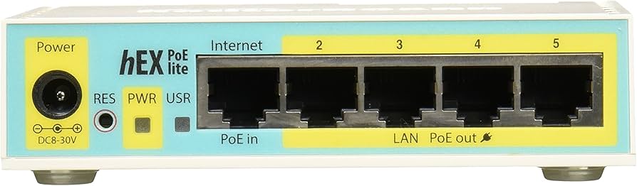 MikroTik RouterBOARD hEX lite RB750UPr2