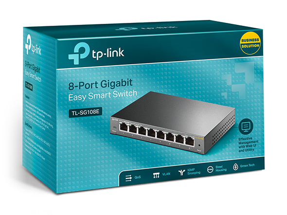 TP-Link JetStream TL-SG108E Easy Smart 