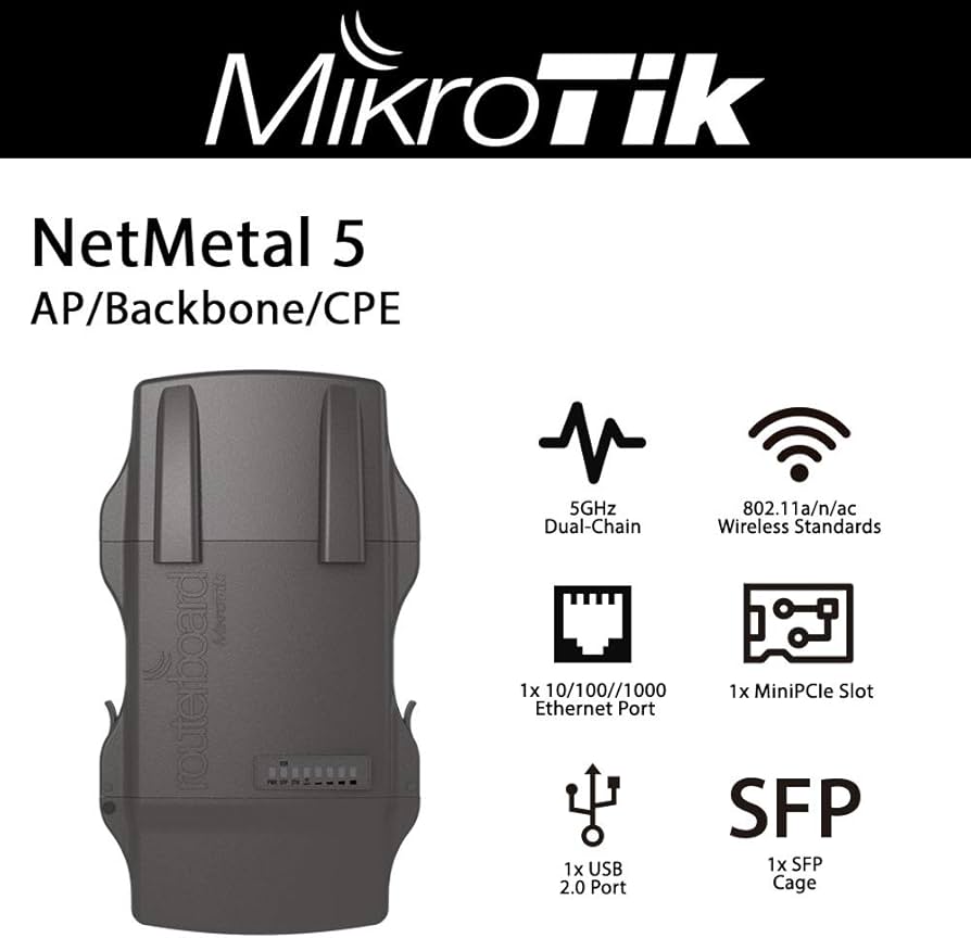 MikroTik RouterBOARD NetMetal 5